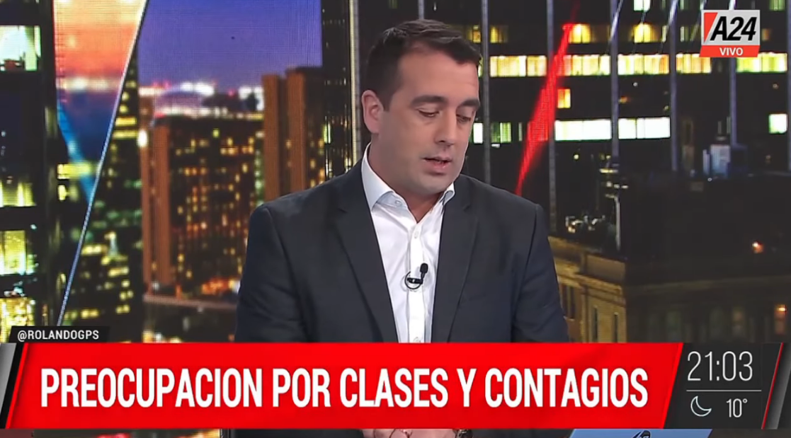 Preocupacion por clases y contagios