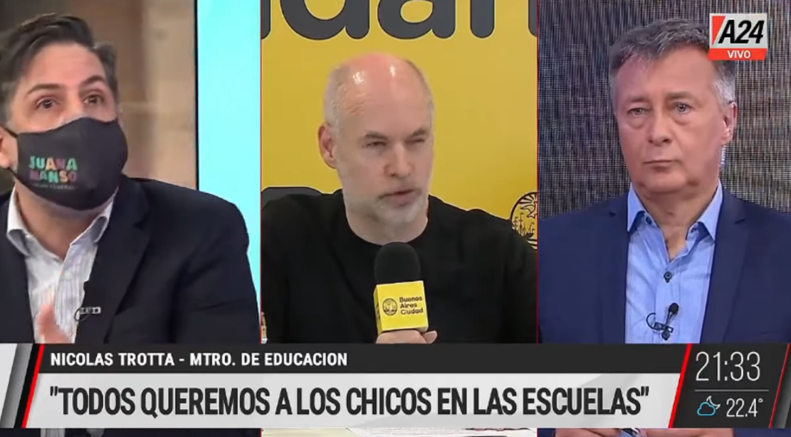 Nicolas Trotta: “Todos queremos clases presenciales”