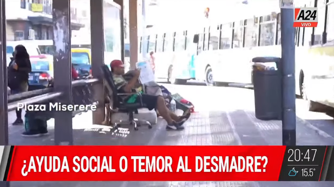 ¿Ayuda social o temor al desmadre?
