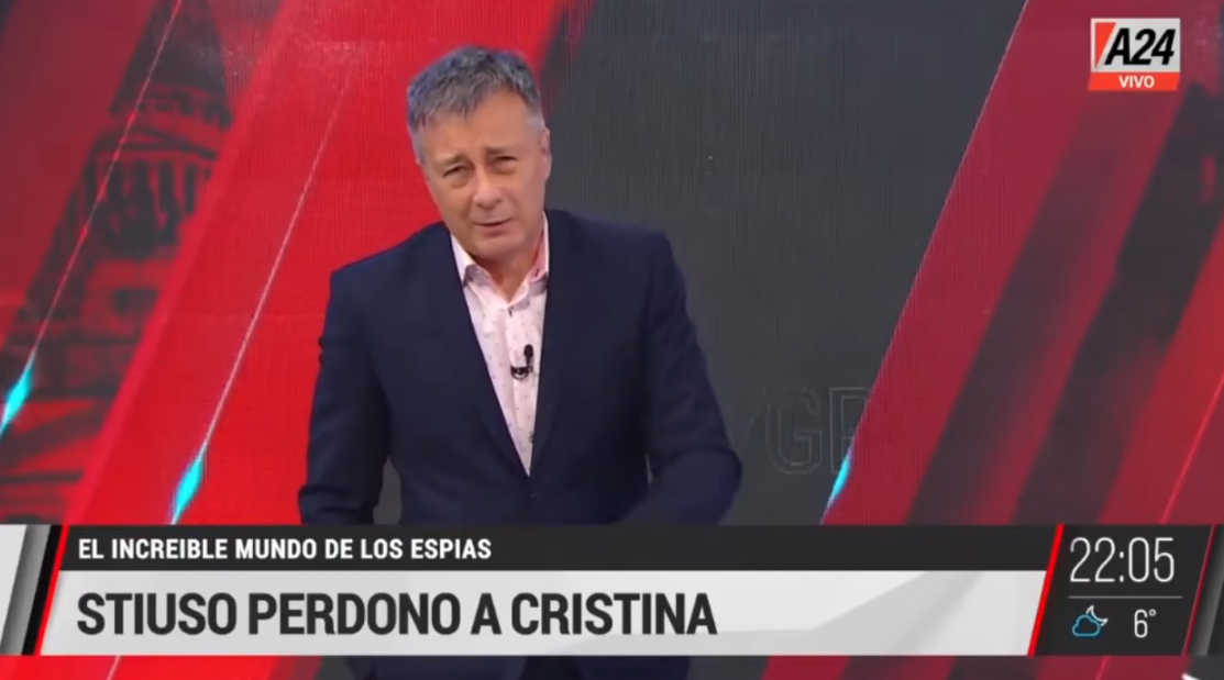 Stiuso perdonó a Cristina