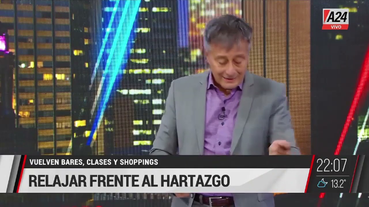 Relajar ante el hartazgo