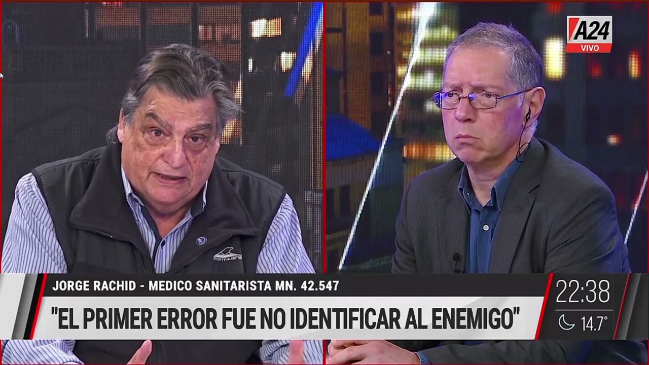 Jorge Rachid en GPS: “Lo del barbijo es una discusión política”