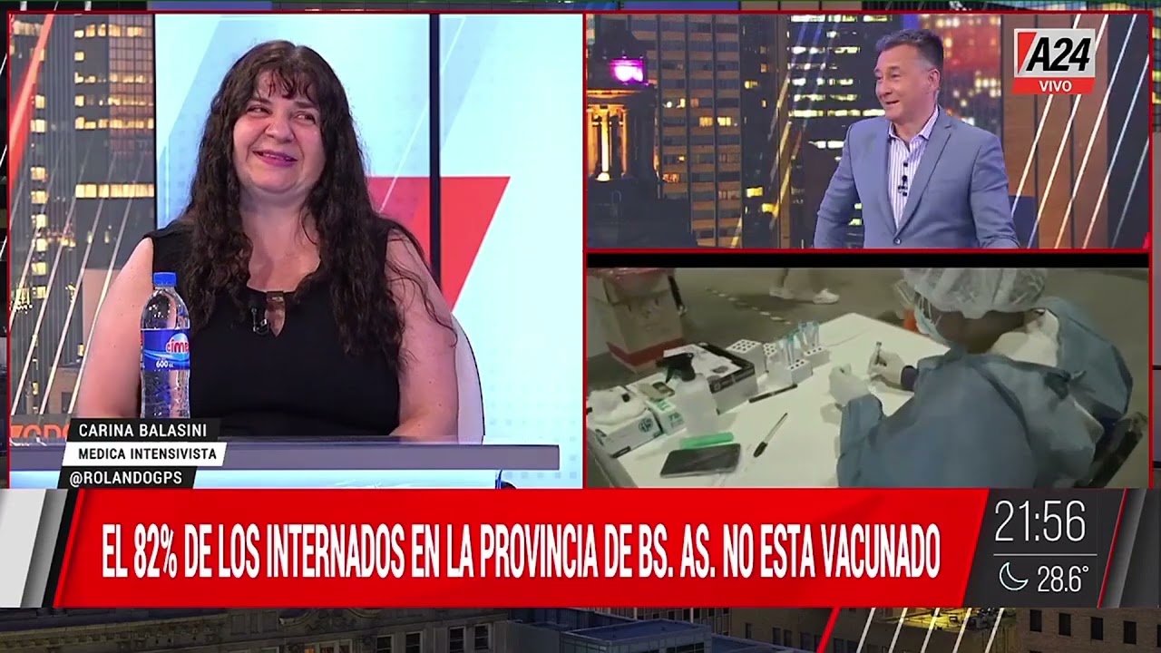 Dos años de pandemia: médicos saturados y maltratados – Carina Balasini en GPS 2/1/2022