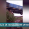 Desinversión: Se rompió el puente mientras pasaba el tren